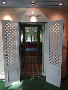 Hemmingway Lounge Eingang
